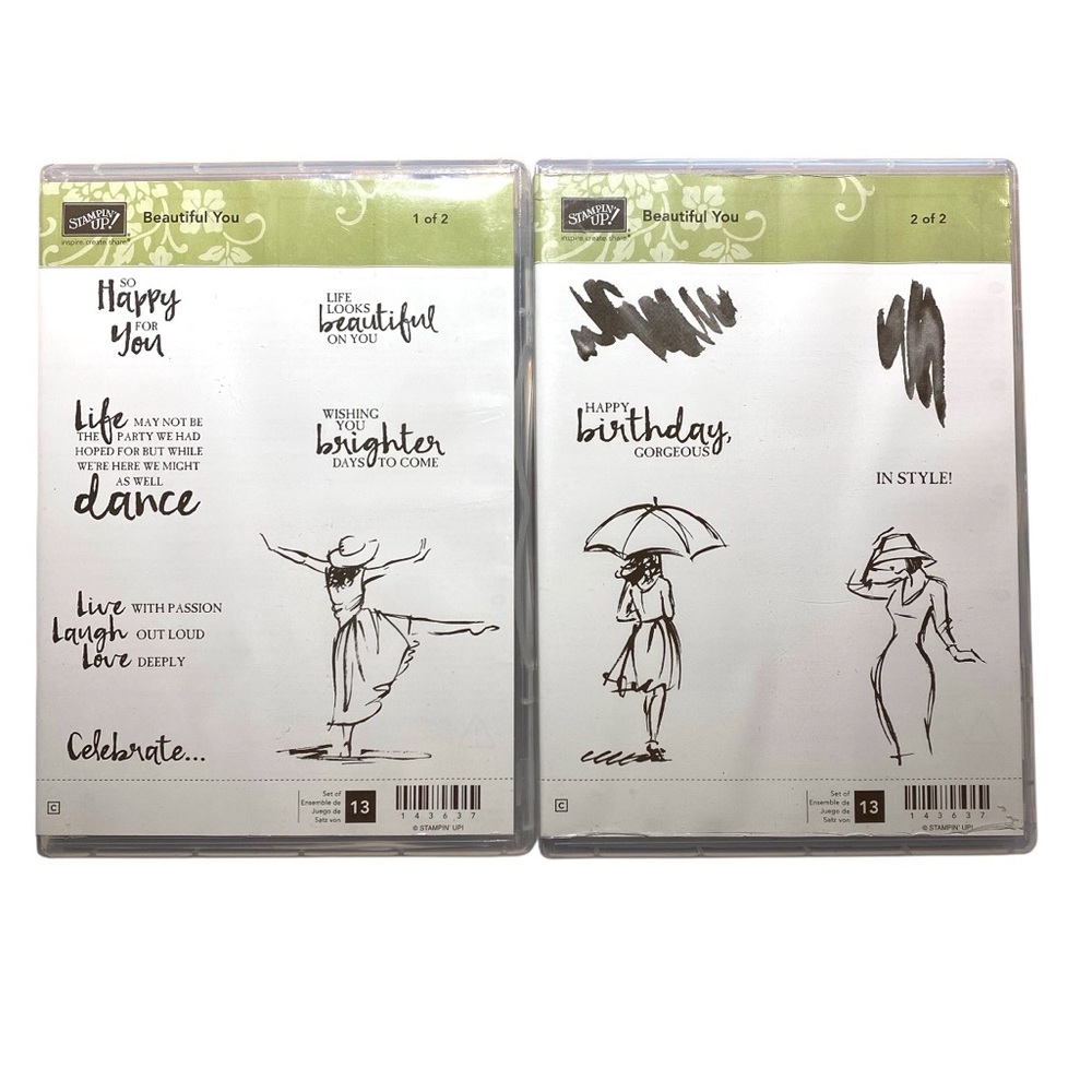 Stampin’ Up! “Beautiful You” Double Stamp Set